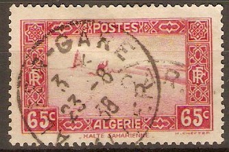 Algeria 1936 65c Rose-carmine. SG120.
